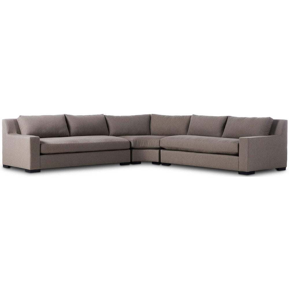 Albany 3 Piece Sectional, Vesuvio Cafe-High Fashion Home