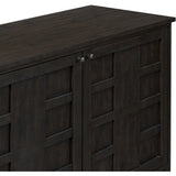 Alessio Sideboard, Smoked Black