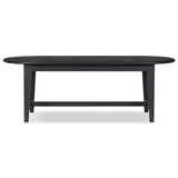 Alfie Dining Table, Black-Furniture - Dining-High Fashion Home