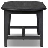 Alfie Dining Table, Black-Furniture - Dining-High Fashion Home