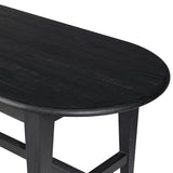 Alfie Dining Table, Black-Furniture - Dining-High Fashion Home