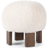 Alma Ottoman, Somerton Ash-Furniture - Chairs-High Fashion Home