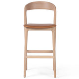 Amare Leather Bar Stool, Sonoma Butterscotch-Furniture - Dining-High Fashion Home