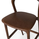 Amare Leather Bar Stool, Sonoma Coco-Furniture - Dining-High Fashion Home