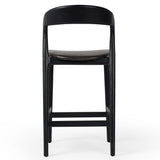 Amare Leather Bar Stool, Sonoma Black-Furniture - Dining-High Fashion Home