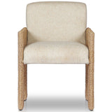 Amur Outdoor Dining Chair, Ellor Beige-High Fashion Home