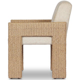 Amur Outdoor Dining Chair, Ellor Beige-High Fashion Home