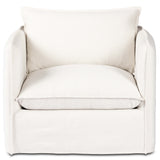 Andre Outdoor Swivel Chair, Alessi Linen