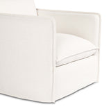 Andre Outdoor Swivel Chair, Alessi Linen