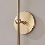 Andrews Sconce, Aged Brass-Lighting-High Fashion Home