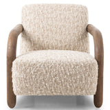 Aniston Chair, Solema Cream-Furniture - Chairs-High Fashion Home