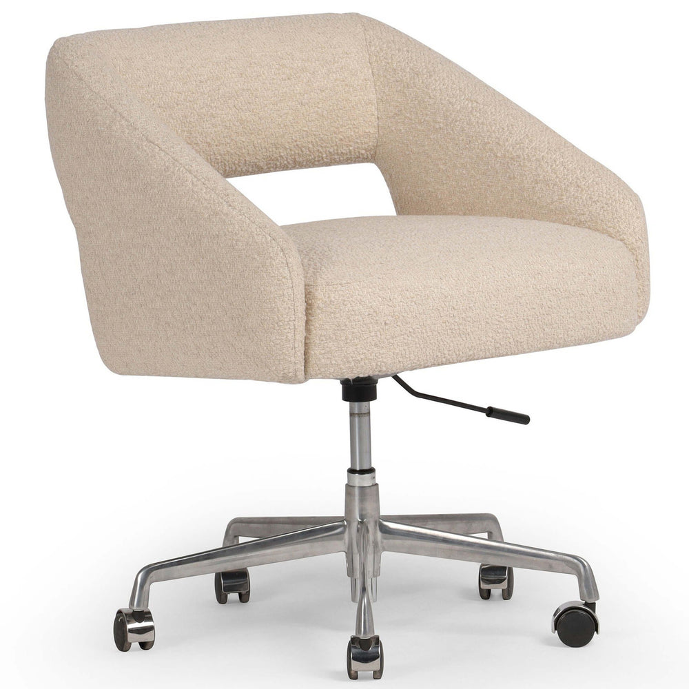 Anne Desk Chair, Lisbon Cream-High Fashion Home