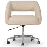 Anne Desk Chair, Lisbon Cream-High Fashion Home