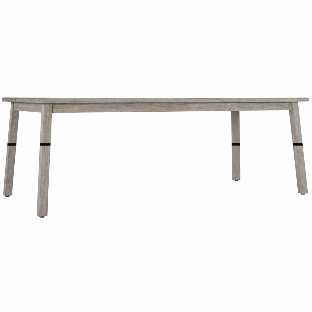 Antibes Outdoor Dining Table, Weathered Teak-Furniture - Outdoor-High Fashion Home