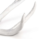 Antler Object, White-Accessories-High Fashion Home