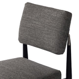 Anton Dining Chair, Alcala Graphite, Set of 2-Furniture - Dining-High Fashion Home