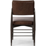 Anton Leather Dining Chair, Havana Brown, Set of 2-Furniture - Dining-High Fashion Home