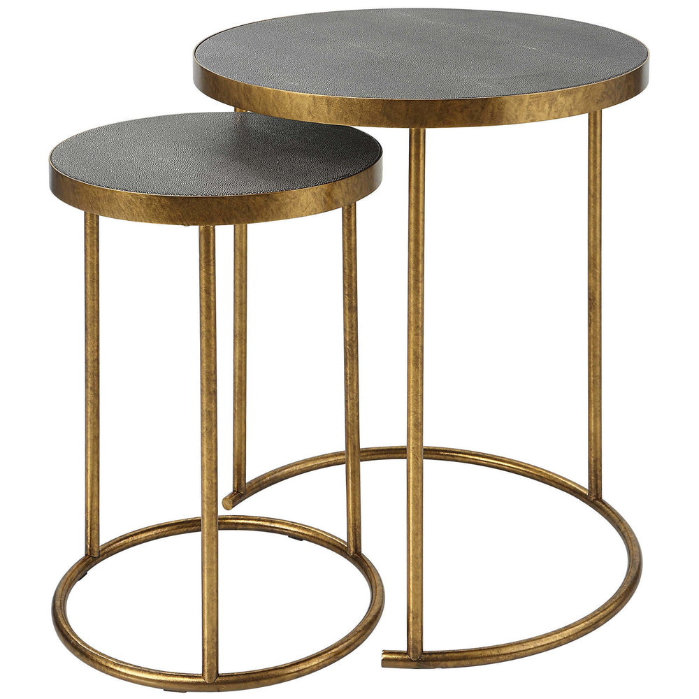 Aragon Nesting Tables, Set of 2-Furniture - Accent Tables-High Fashion Home