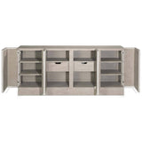 Arcadia 4 Door Buffet, Clay-Furniture - Storage-High Fashion Home