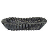 Arkin Wavy Bowl, Gray-Accessories-High Fashion Home