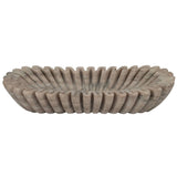 Arkin Wavy Bowl, Tan-Accessories-High Fashion Home