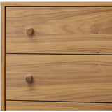 Arturo 9 Drawer Dresser, Natural Walnut