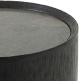 Astoria End Table, Bluestone-Furniture - Accent Tables-High Fashion Home