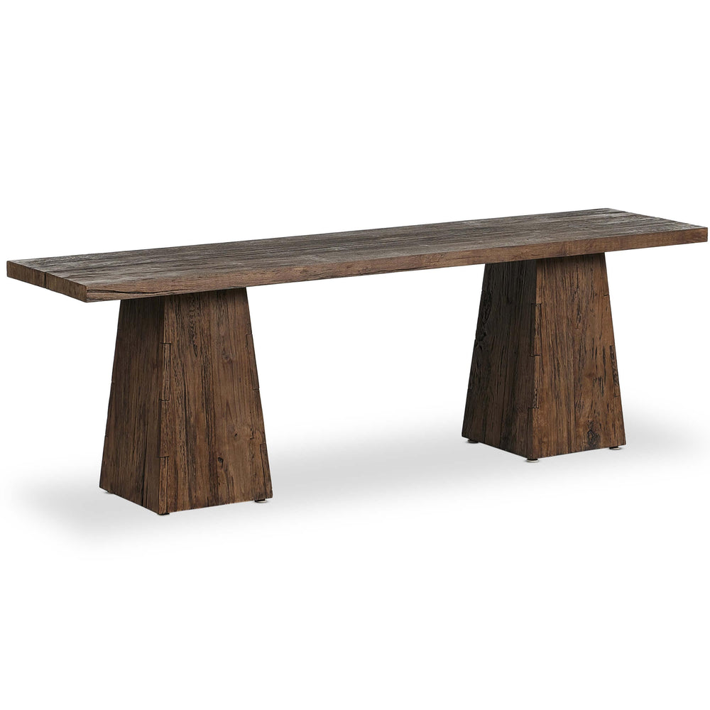 Atlas Console Table, Smoked Alder