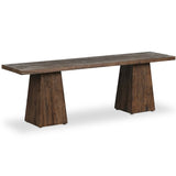 Atlas Console Table, Smoked Alder