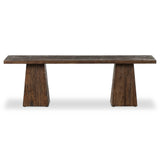 Atlas Console Table, Smoked Alder