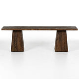 Atlas Console Table, Smoked Alder