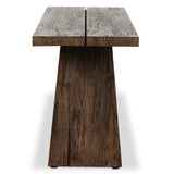 Atlas Console Table, Smoked Alder