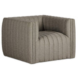 Augustine Outdoor Swivel Chair, Casa Grey-Furniture - Outdoor-High Fashion Home