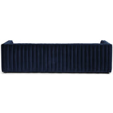 Augustine Sofa, Sapphire Navy - Modern Furniture - Sofas - High Fashion Home