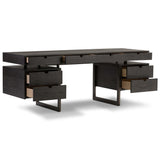 Augusto Desk, Dark Espresso