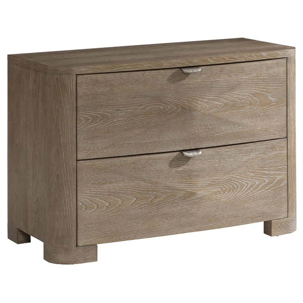 Aventura 2 Drawer Nightstand-Furniture - Bedroom-High Fashion Home