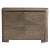 Aventura 2 Drawer Nightstand-Furniture - Bedroom-High Fashion Home