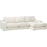 Axel Sectional, Bailey Cotton-Furniture - Sofas-High Fashion Home