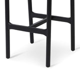 Baden Leather Counter Stool, Sonoma Black-Furniture - Dining-High Fashion Home