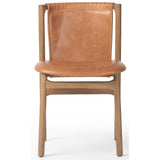 Baden Leather Dining Chair, Haven Tobacco, Set of 2-Furniture - Dining-High Fashion Home