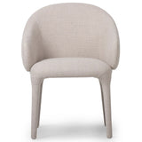 Bensen Arm Chair, Gibson Taupe-Furniture - Dining-High Fashion Home