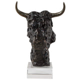 Bison Bust Sculpture