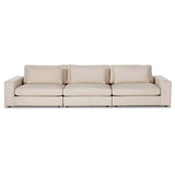 Bloor 3 Piece Sofa, Clairmont Sand-Furniture - Sofas-High Fashion Home