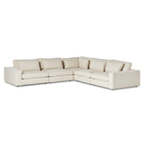 Bloor 5 Piece Sectional, Clairmont Sand-Furniture - Sofas-High Fashion Home