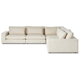 Bloor 5 Piece Sectional, Clairmont Sand-Furniture - Sofas-High Fashion Home