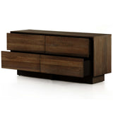 Bodie 4 Drawer Dresser, Dark Walnut-Furniture - Storage-High Fashion Home