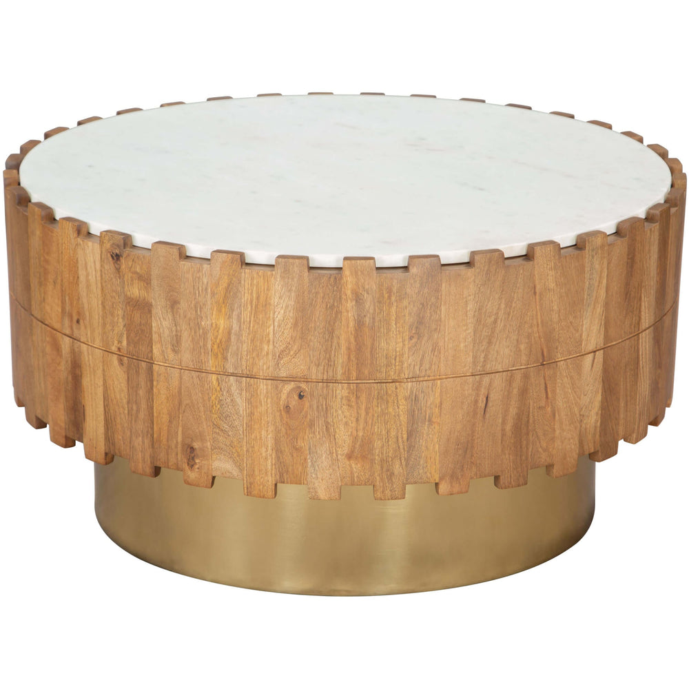 Bombay Coffee Table, Natural-Furniture - Accent Tables-High Fashion Home