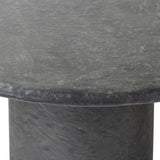 Bonnie Dining Table, Textured Black-Furniture - Dining-High Fashion Home