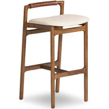 Braden Bar Stool, Alcala Wheat-Furniture - Dining-High Fashion Home