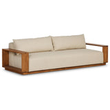 Branford Outdoor Sofa, Ellor Beige-Furniture - Sofas-High Fashion Home